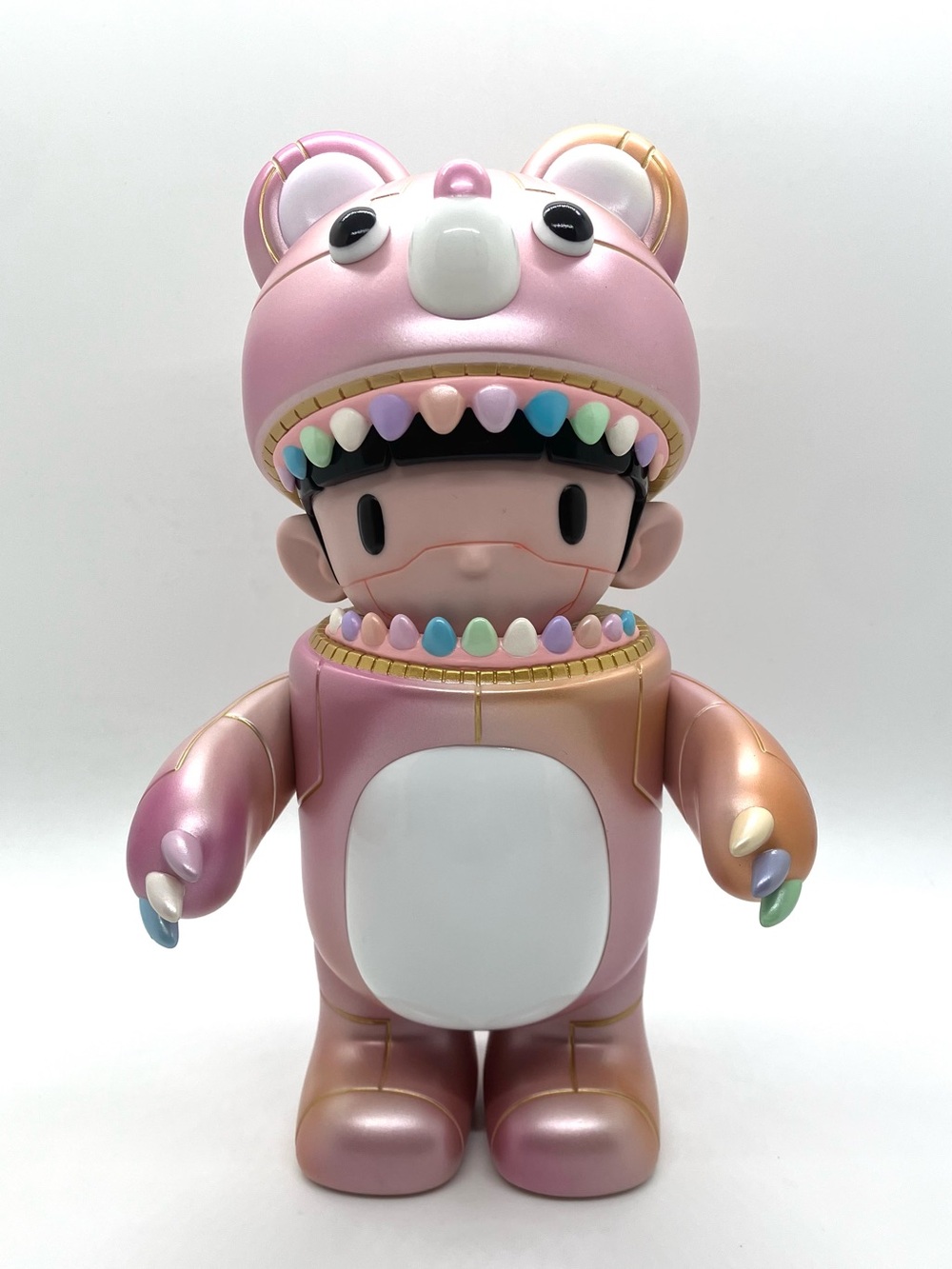 Instinctoy x Nong J.P. Robotic Muckey Limited Edition Soft Vinyl Plush Art Toy - Picture 4 of 11